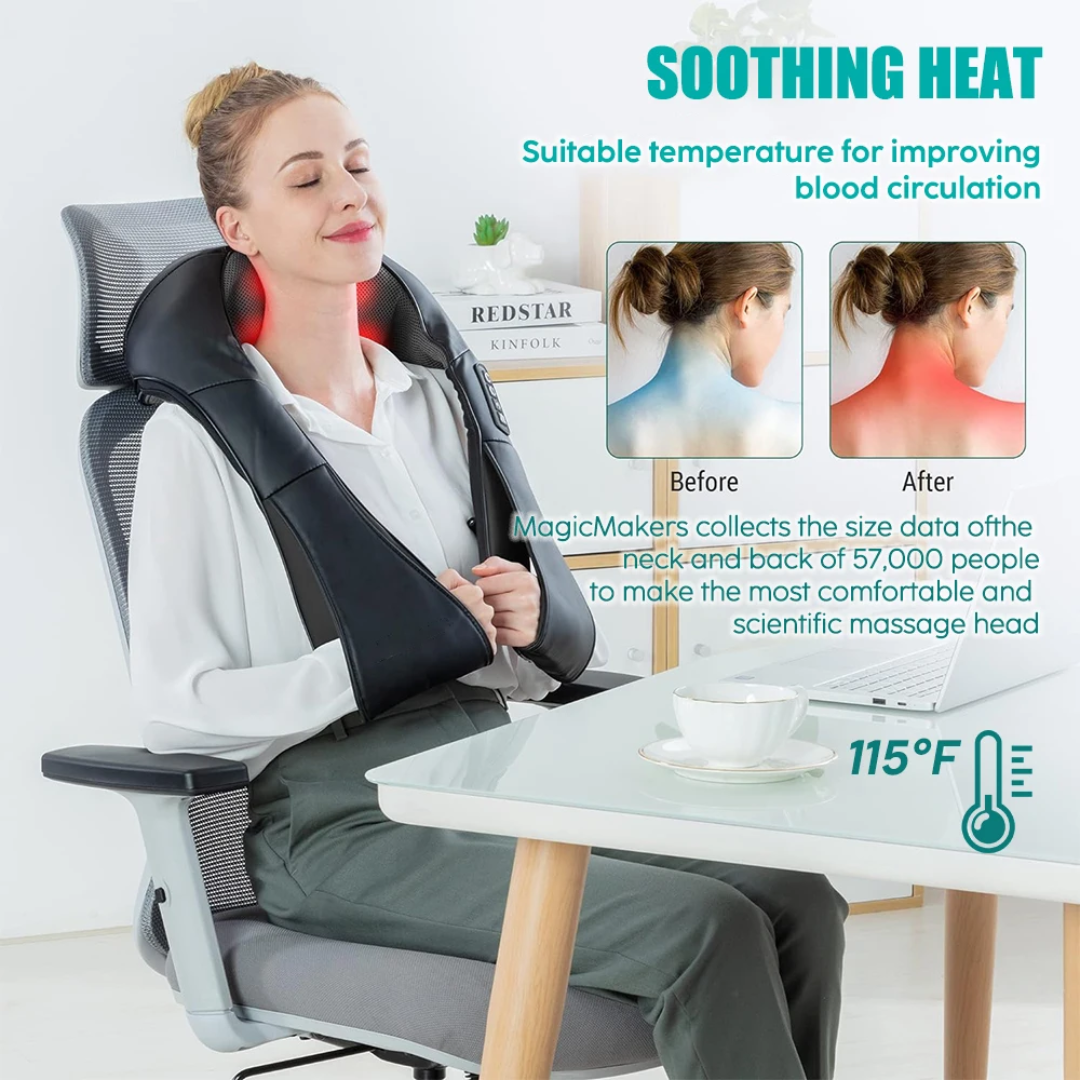 BodyHarmony™ Masajeador Shiatsu