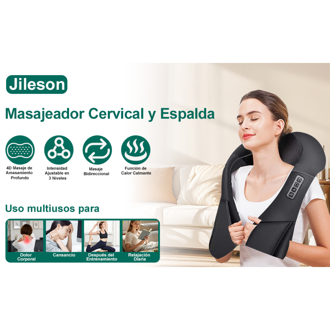 BodyHarmony™ Masajeador Shiatsu