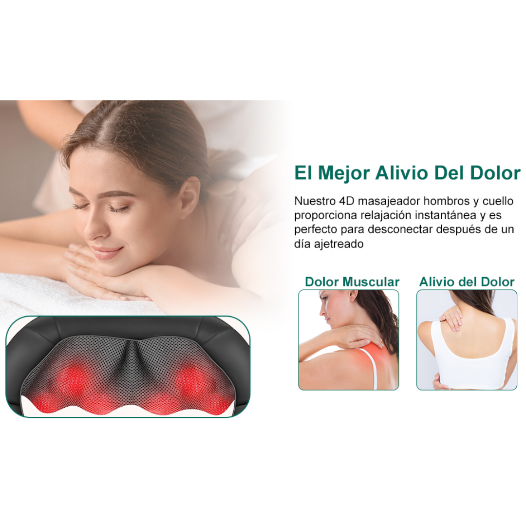 BodyHarmony™ Masajeador Shiatsu