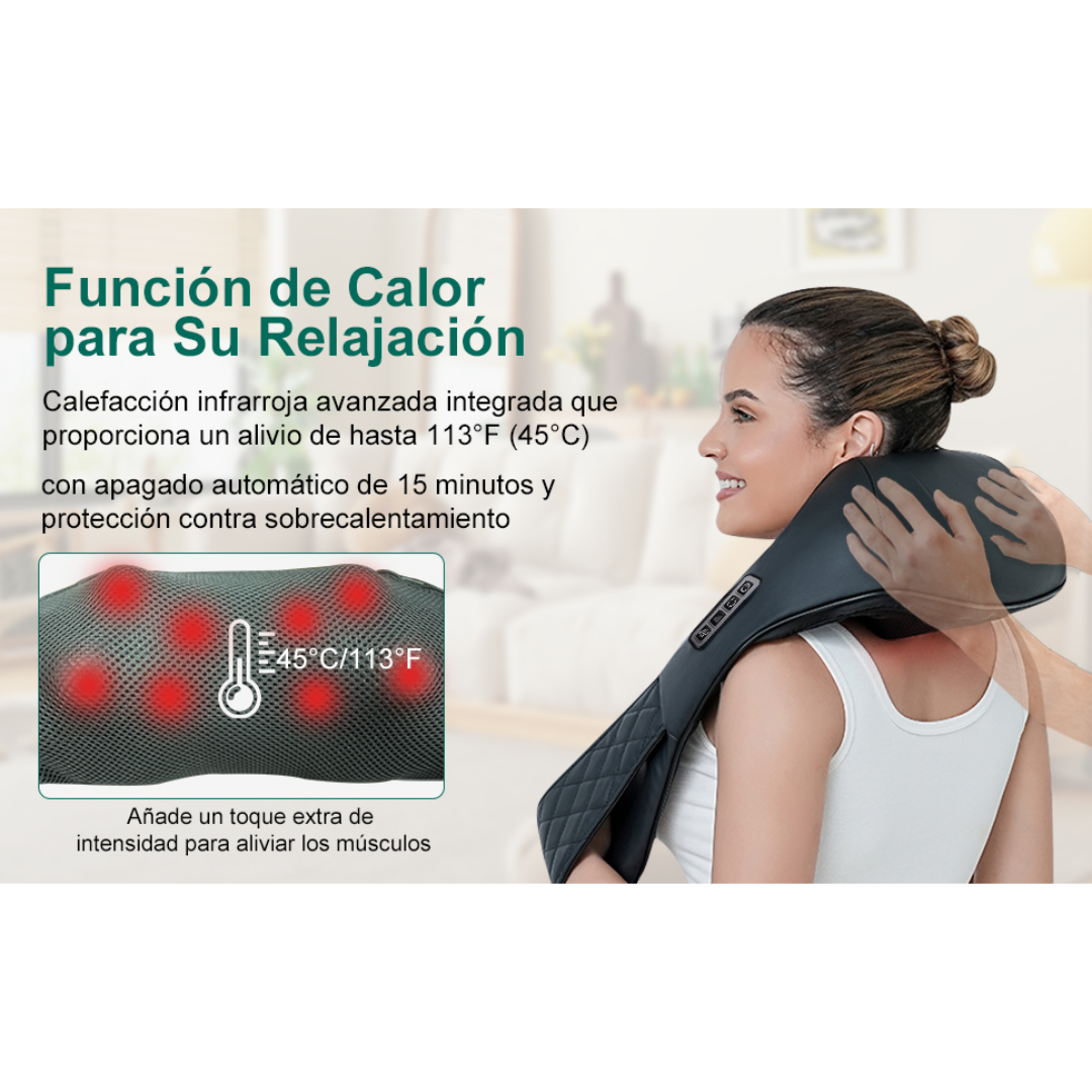 BodyHarmony™ Masajeador Shiatsu