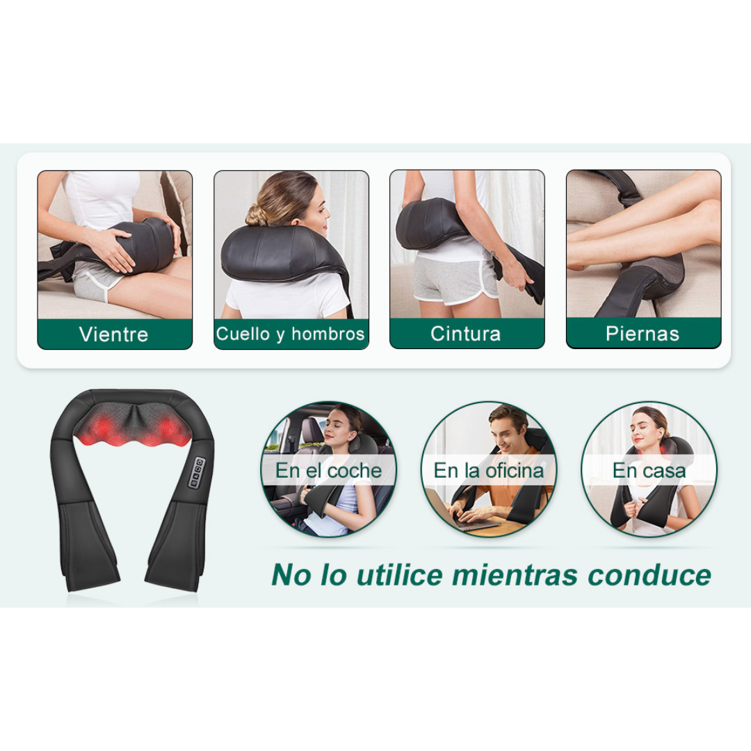 BodyHarmony™ Masajeador Shiatsu